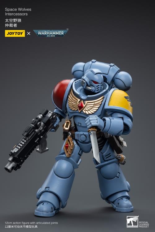 JOYTOY Warhammer 40K Space Wolves Intercessors JT6625