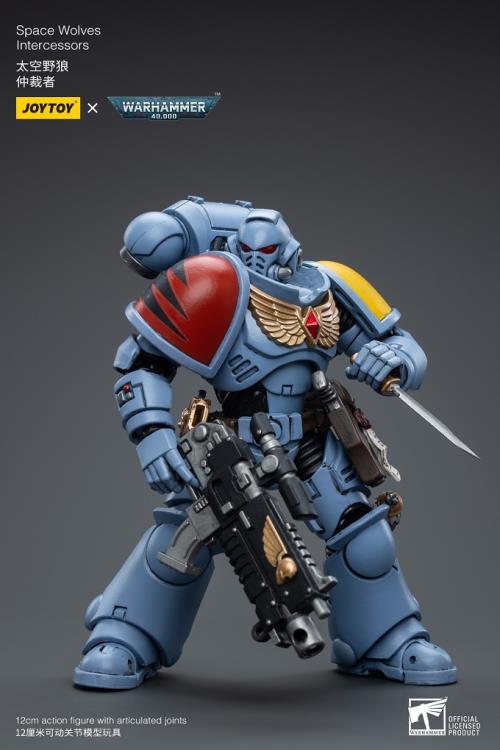 JOYTOY Warhammer 40K Space Wolves Intercessors JT6625