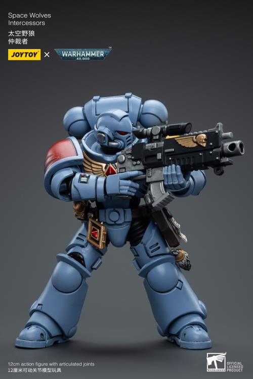 JOYTOY Warhammer 40K Space Wolves Intercessors JT6625