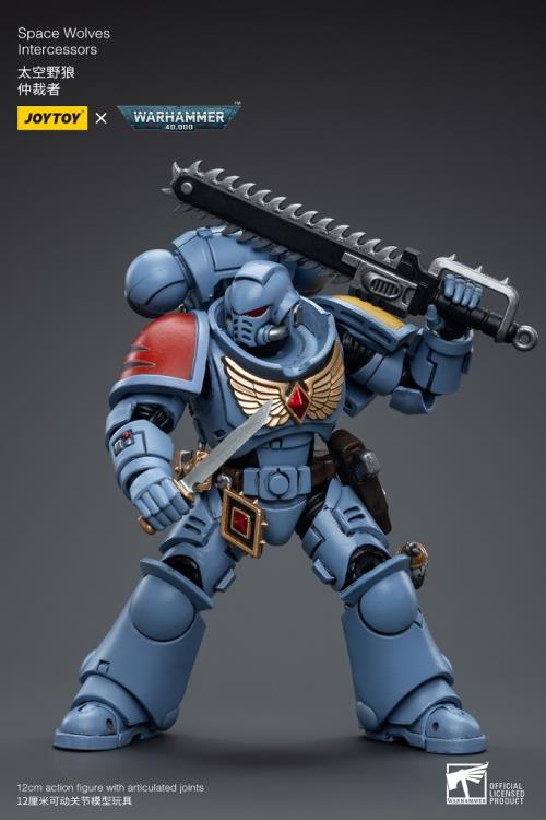 JOYTOY Warhammer 40K Space Wolves Intercessors JT6625