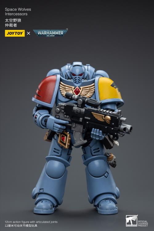 JOYTOY Warhammer 40K Space Wolves Intercessors JT6625