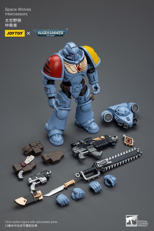JOYTOY Warhammer 40K Space Wolves Intercessors JT6625