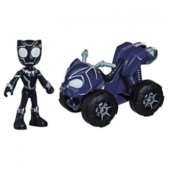 Spidey Amazing Friends Black Panther Vehicle Figure