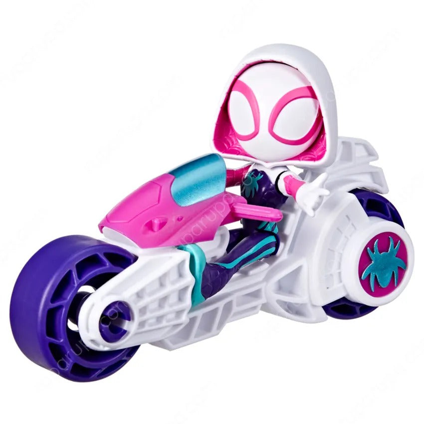 Spidey Amazing Friends Ghost Spider Motorcycle