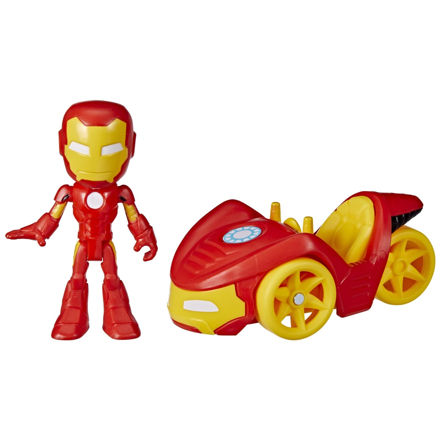 Spidey Amazing Friends Iron Man Vehicle Figure