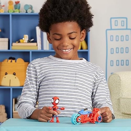 Spidey Amazing Friends Spidey Motorcycle