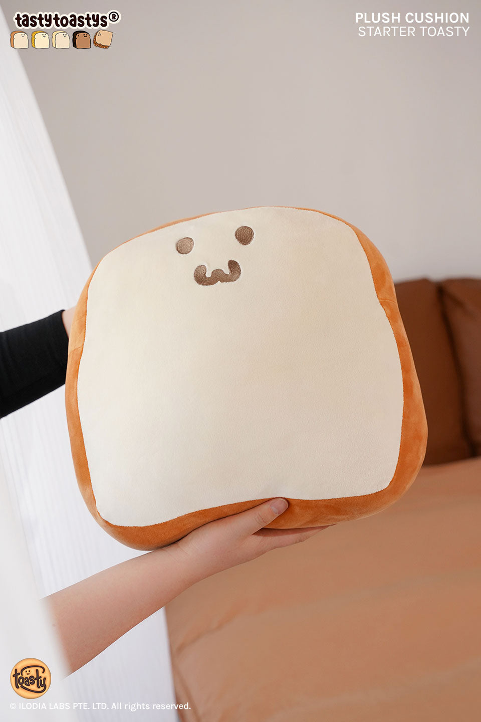 Starter Toasty 12" Plush Cushion
