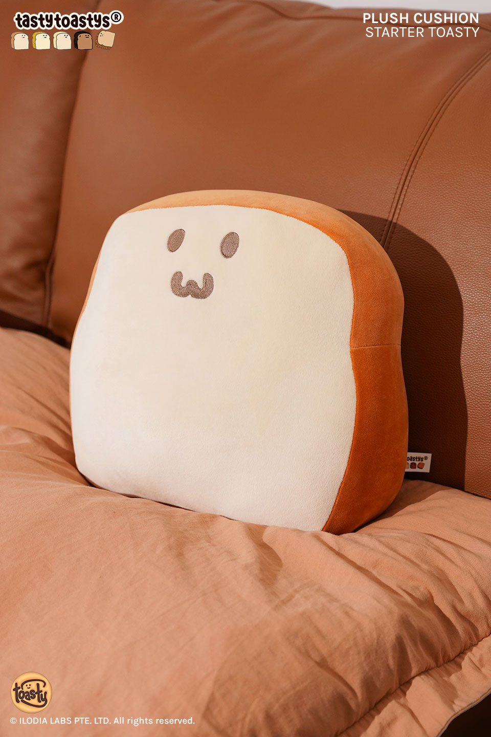 Starter Toasty 12" Plush Cushion