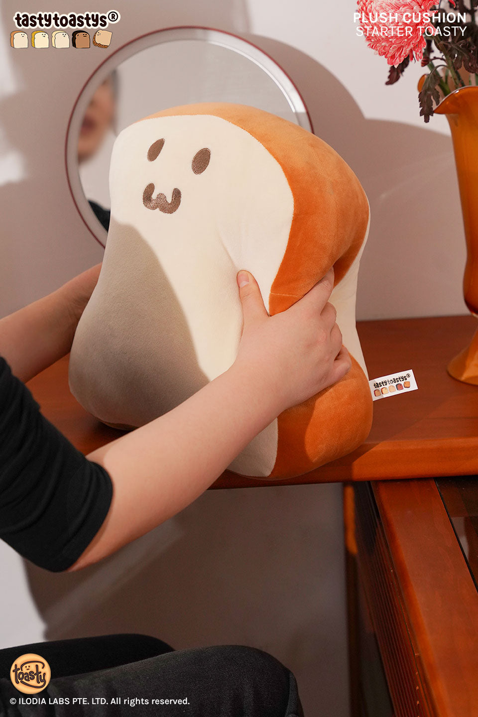 Starter Toasty 12" Plush Cushion