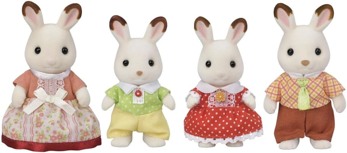 Sylvanian Families Chocolate Rabbit Family