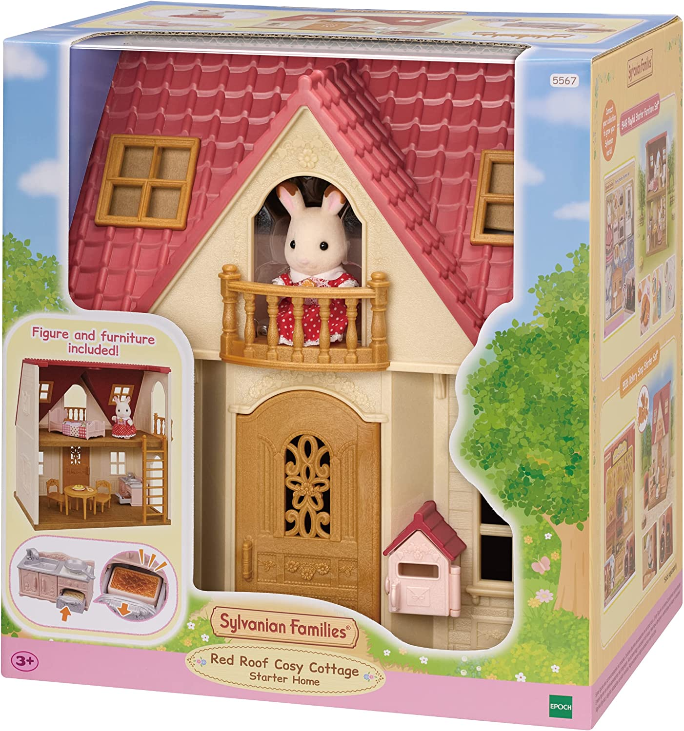 Sylvanian Families Red Roof Cosy Cottage Starter Home