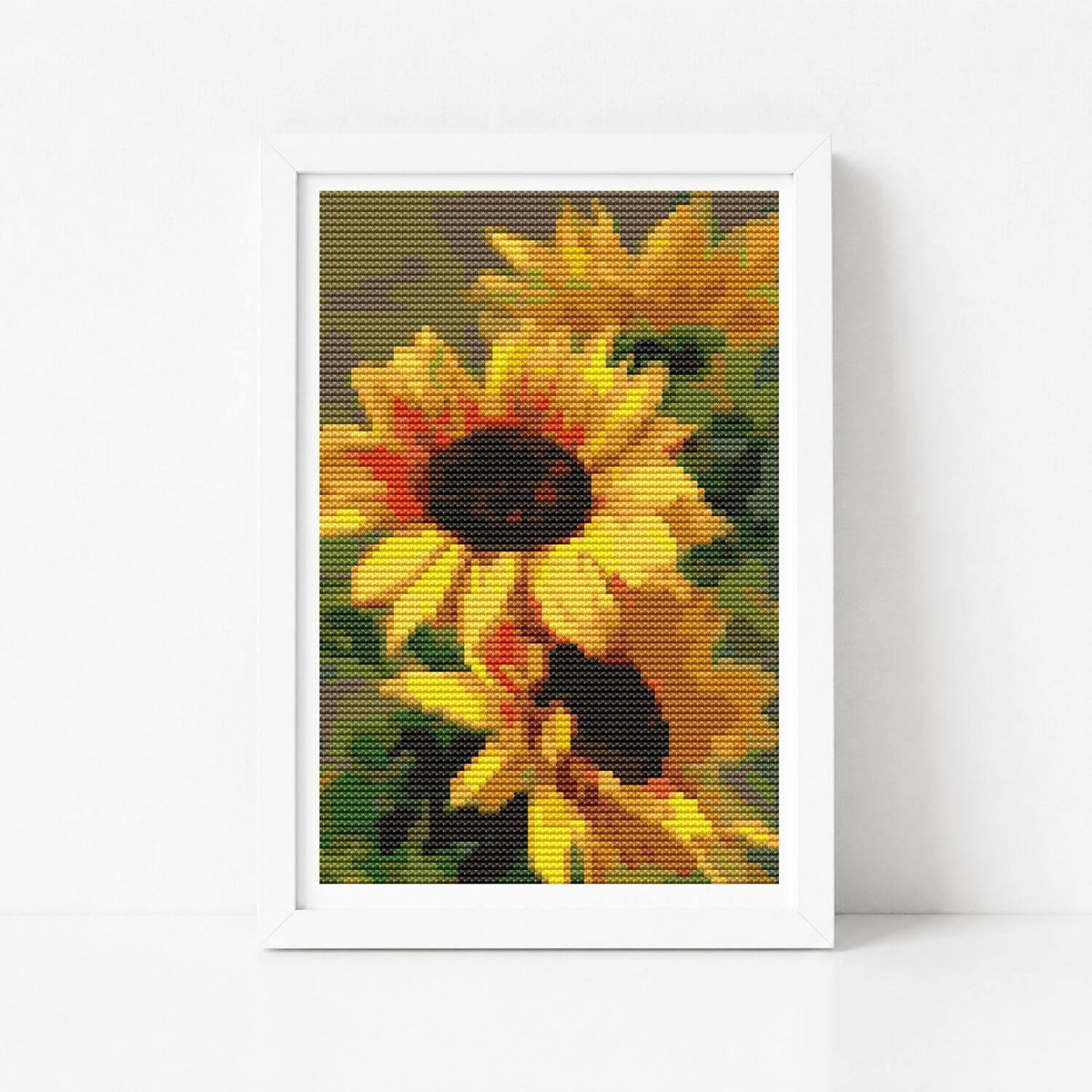 Sunflowers Mini Cross Stitch Kit