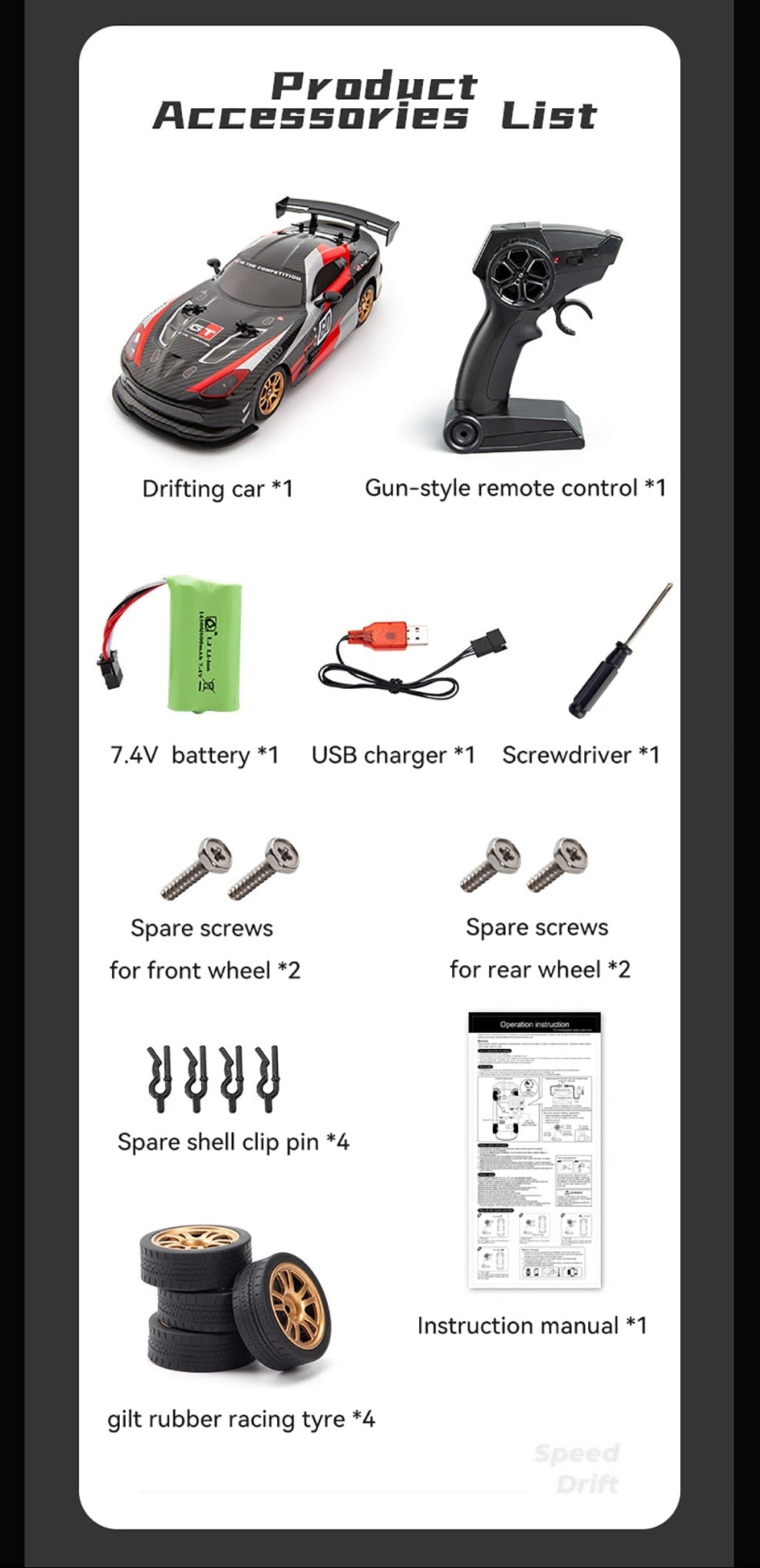 Toyster RC Speedy Cheetah 20