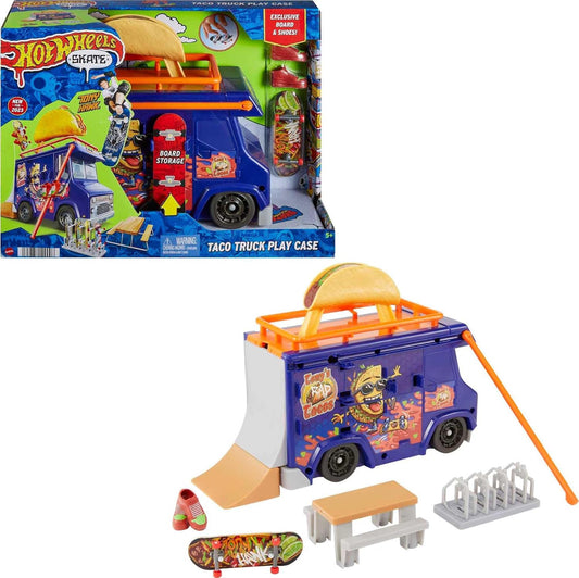 Hot Wheels Skate Portable Skatepark - Taco Truck Play Case