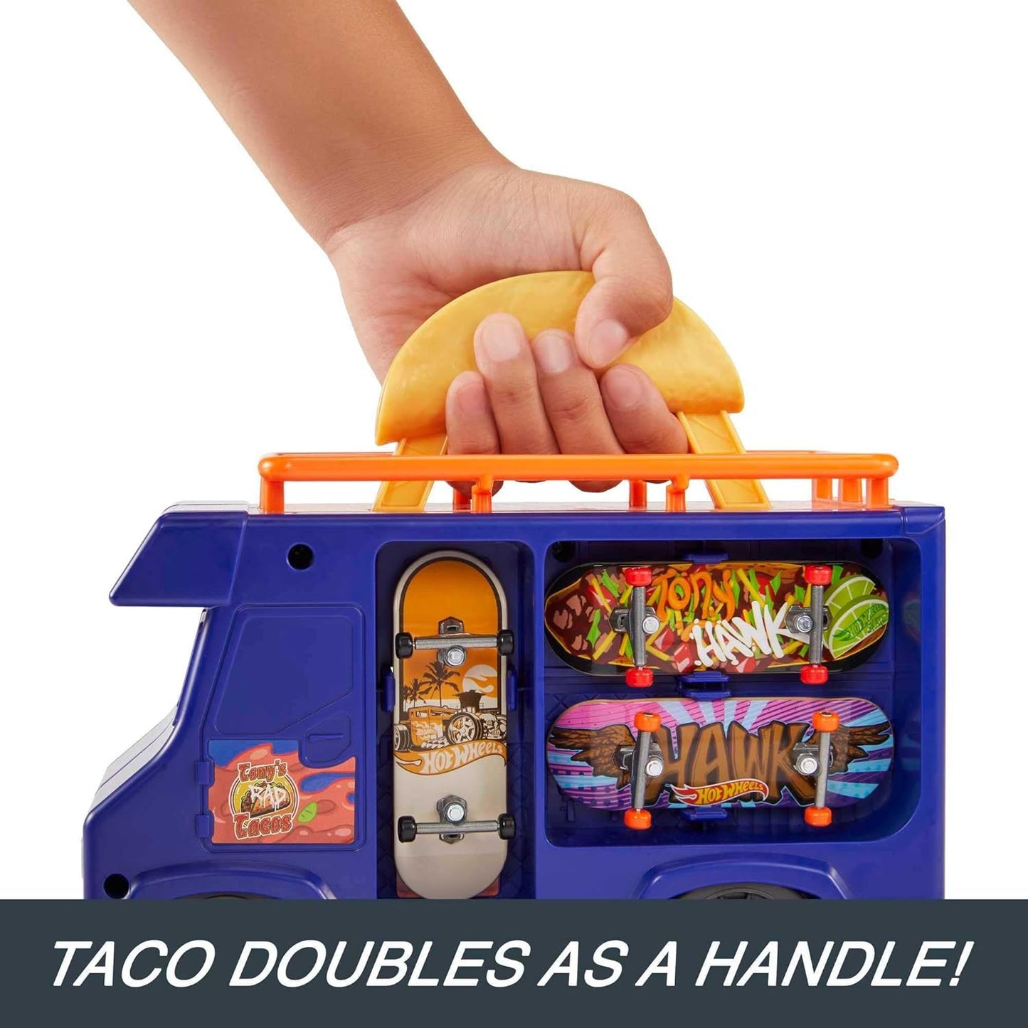 Hot Wheels Skate Portable Skatepark - Taco Truck Play Case