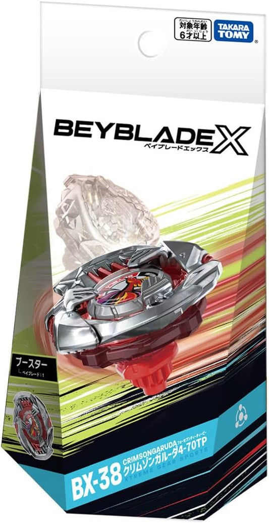Takara Tomy Beyblade X BX-38 Booster Crimson Garuda