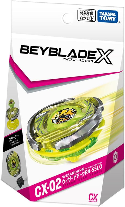 Takara Tomy Beyblade X CX-02 Starter Wizard Arc