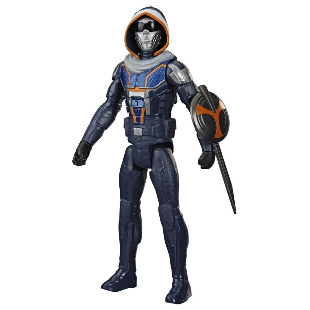 Marvel Avengers Black Widow Titan Hero Series Blast Gear Taskmaster Action Figure