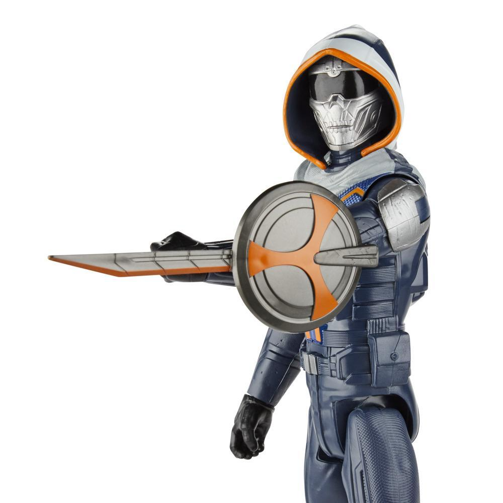 Marvel Avengers Black Widow Titan Hero Series Blast Gear Taskmaster Action Figure