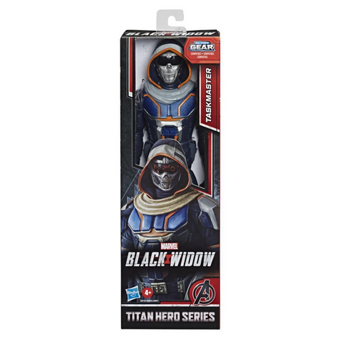 Marvel Avengers Black Widow Titan Hero Series Blast Gear Taskmaster Action Figure