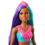 Barbie Dreamtopia Mermaid Doll 12-Inch - Teal And Purple Hair