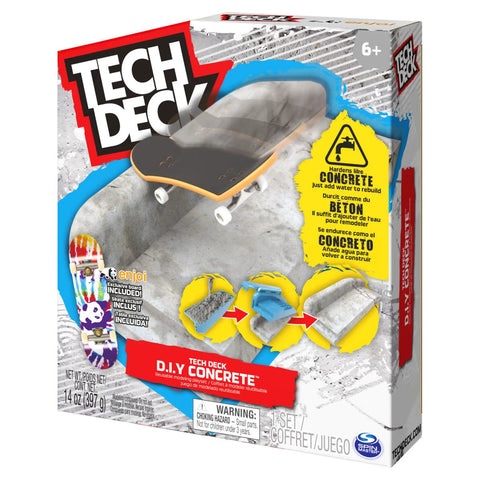 Tech Deck D.i.y Concrete Reusable Modeling Playset