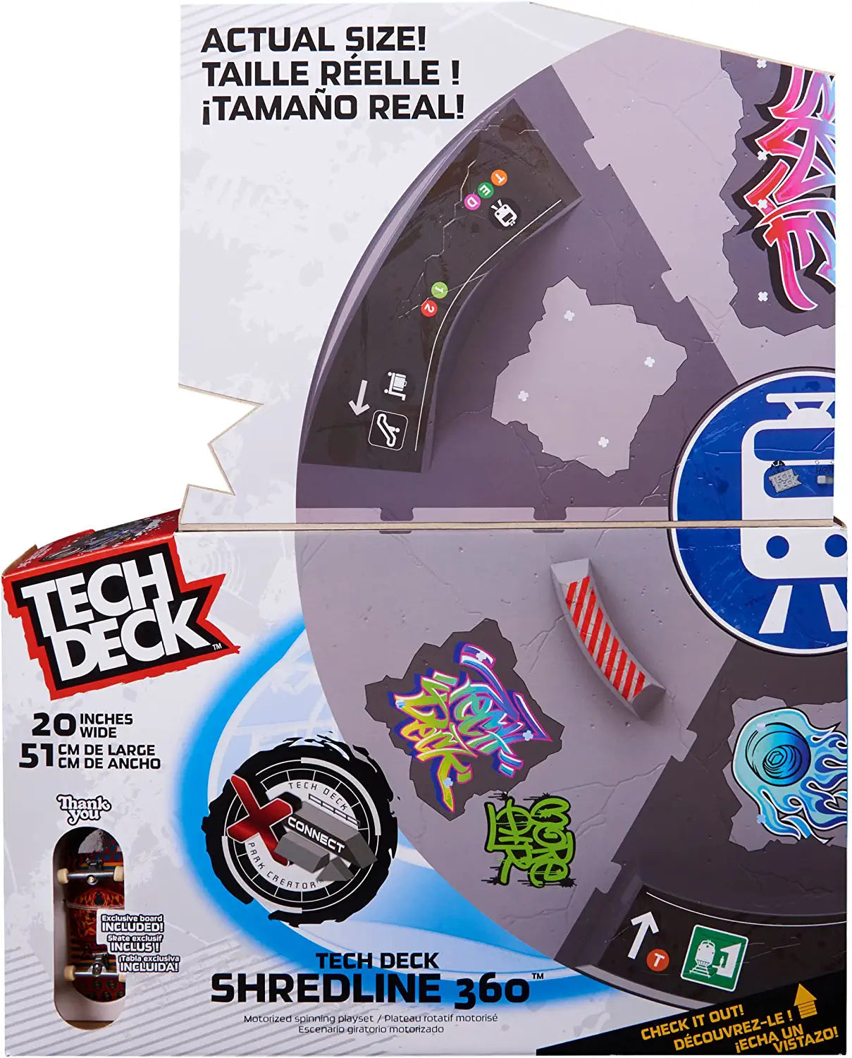 Tech Deck Shredline 360 Turntable