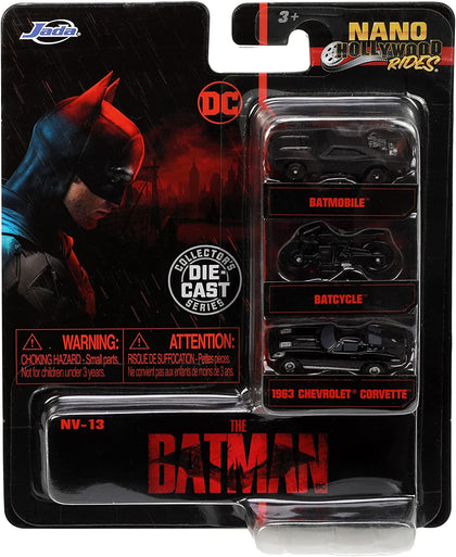 The Batman 1.65 Nano Hollywood Rides Die-Cast Vehicles Back To Future