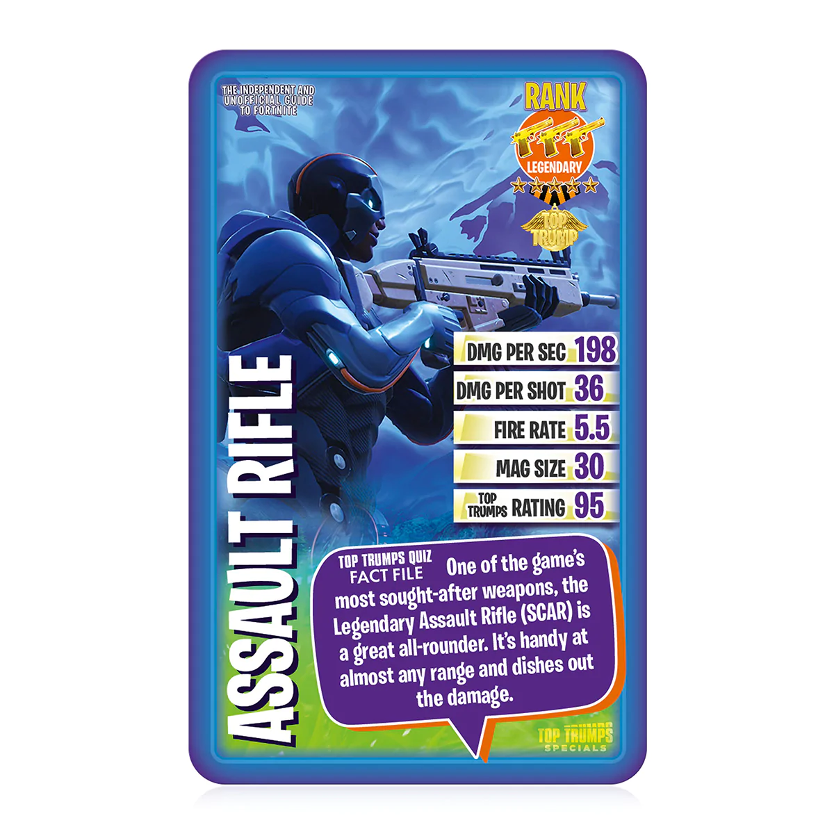 Top Trumps The Independent And Unofficial Guide To Fortnite Card Game