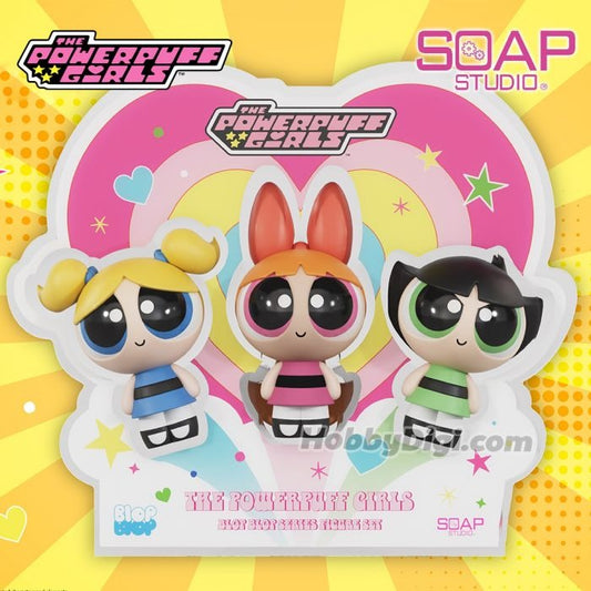 Soap Studio The Powerpuff Girls Blop Blop Series Figure Set