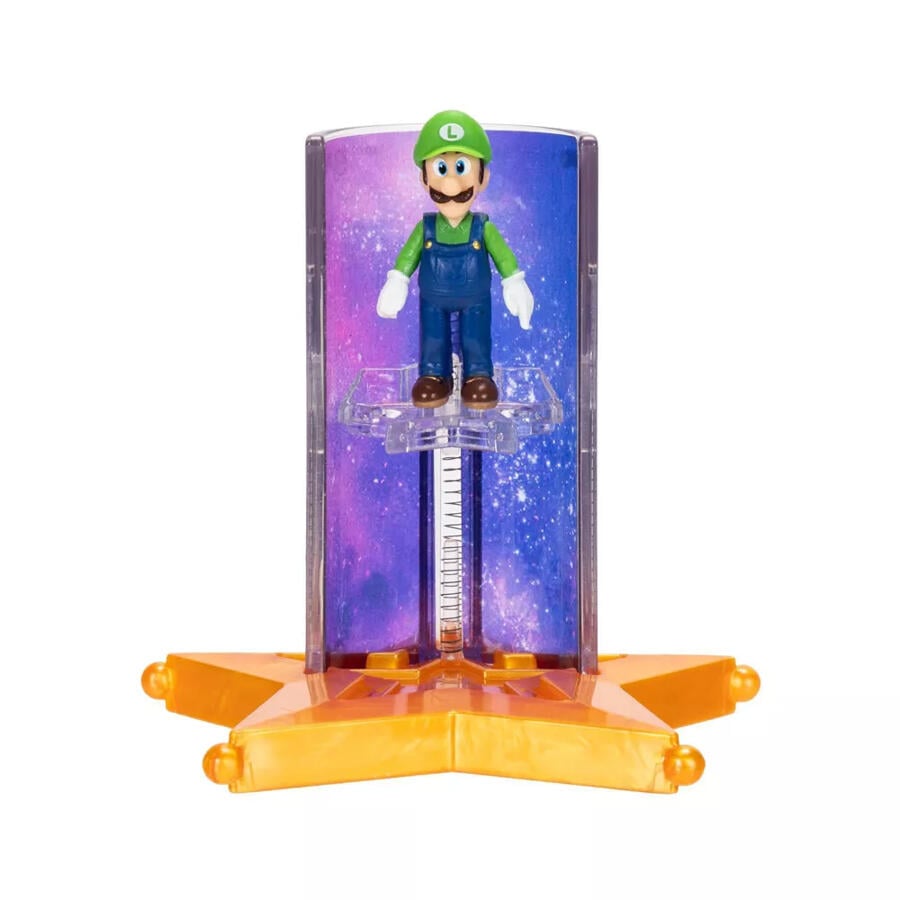 The Super Mario Galaxy Movie 1.5” Figure With Star Launcher W1 - Assorted (1 Pc) - Nintendo
