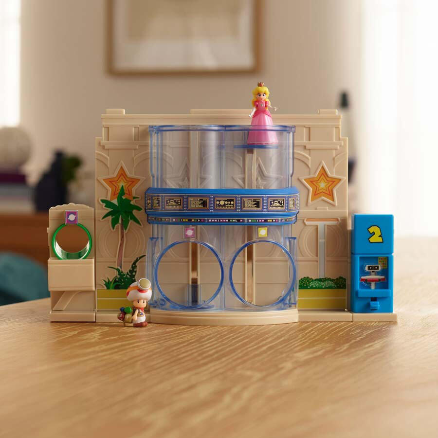 The Super Mario Galaxy Movie Gateway Galaxy Diorama Set - Nintendo