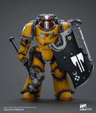 Pre Order JOYTOY Warhammer Imperial Fists Legion MkIII Breacher Squad Sergeant with Thunder Hammer JT9107