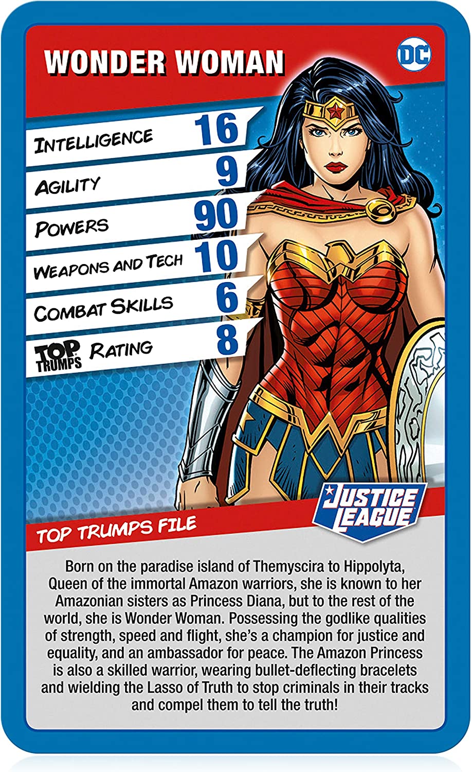 Top Trumps Justice League Card Game