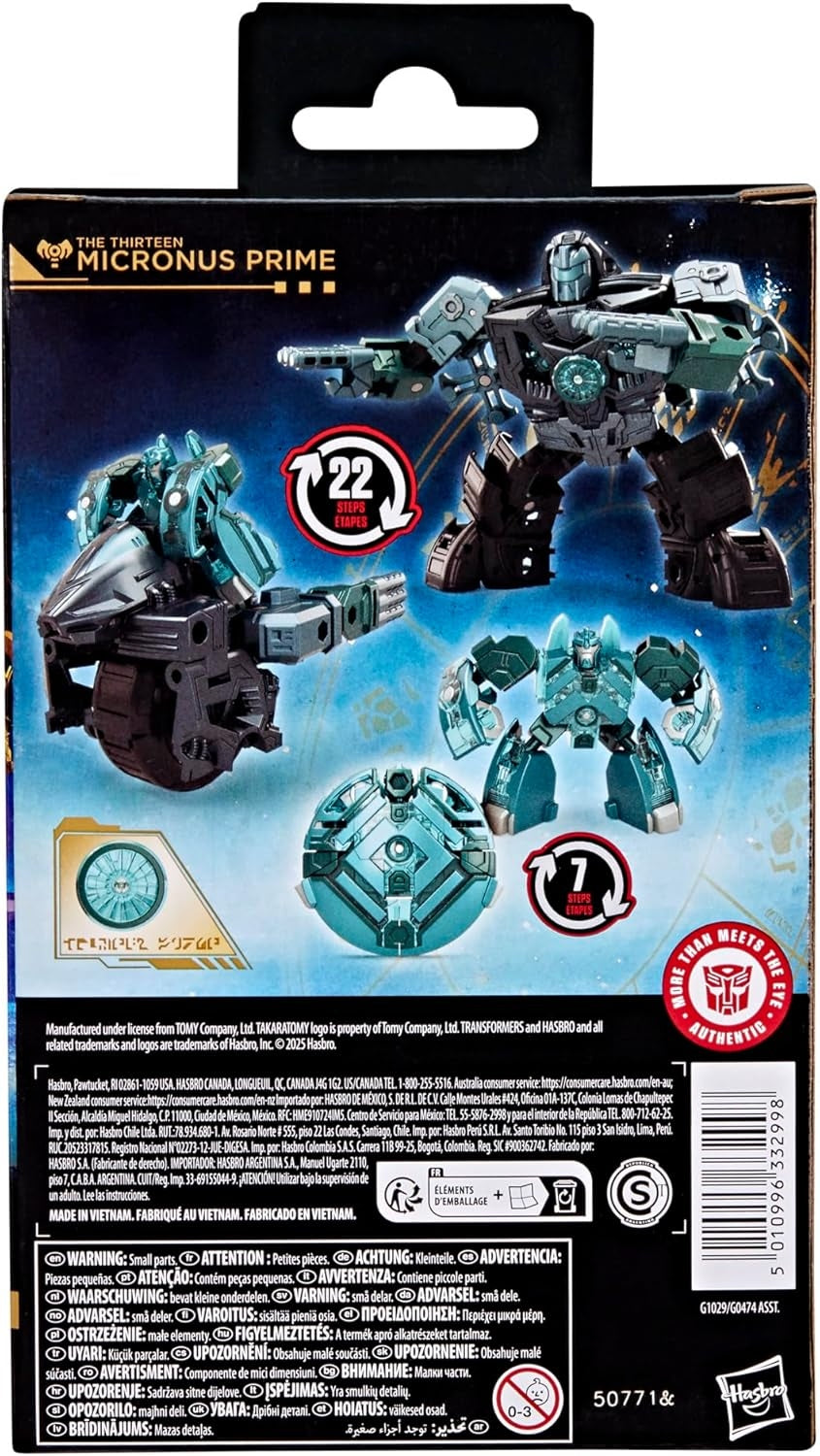 Transformers Age of The Primes Deluxe Class Micronus Prime