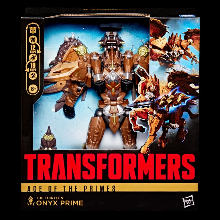 Transformers Age of the Primes Leader Class The Thirteen Onyx Prime