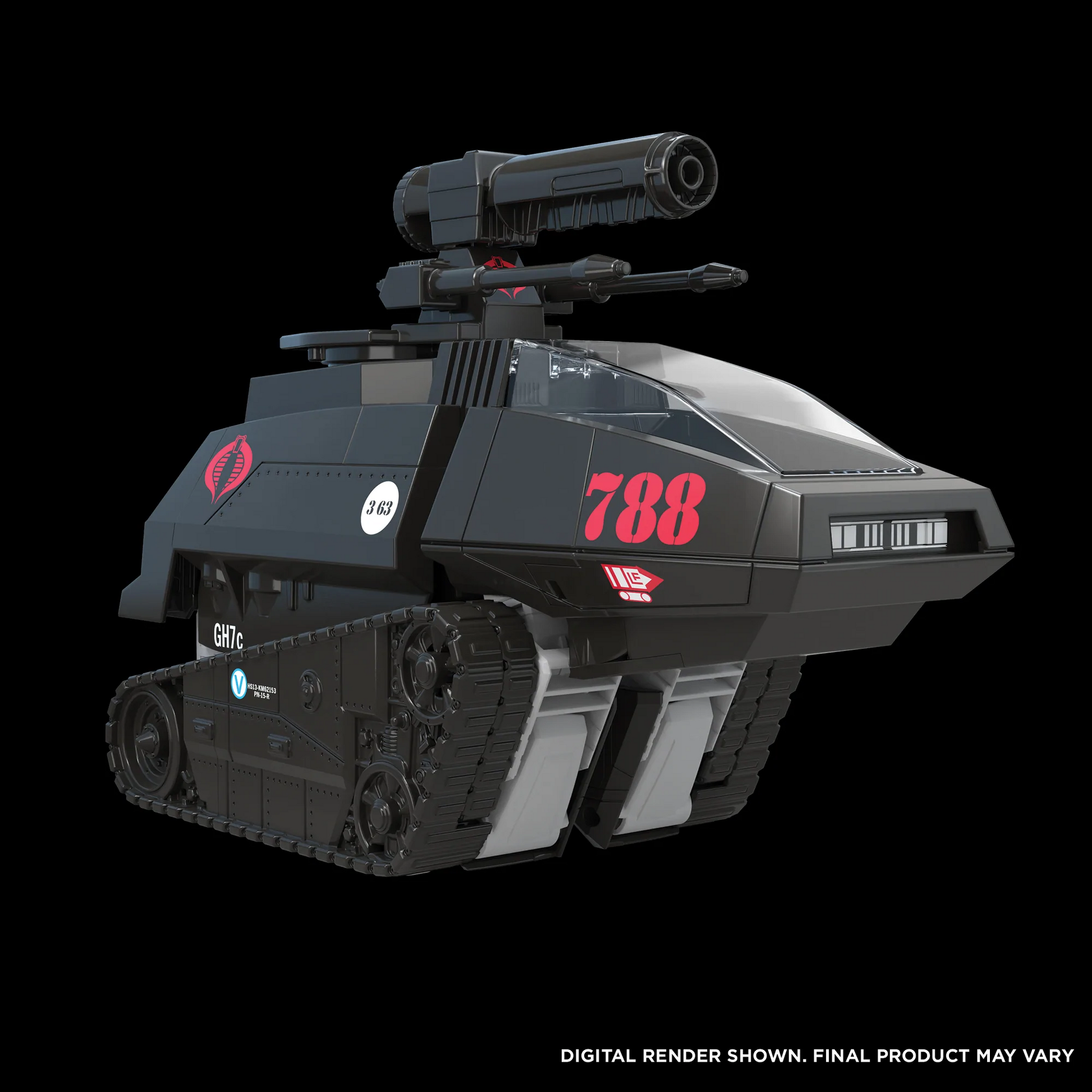 Transformers Collaborative: G.i. Joe Mash-Up Megatron H.i.s.s. Tank And Baroness