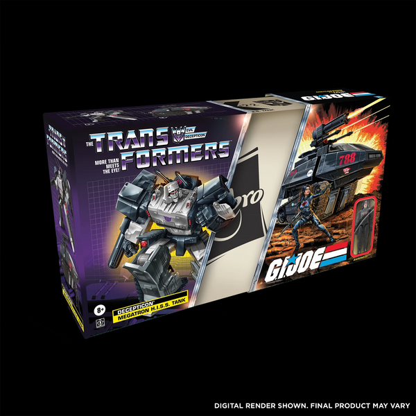 Transformers Collaborative: G.I. Joe Mash-Up, Megatron H.I.S.S. Tank and  Baroness - TOYSTER Singapore – Toyster