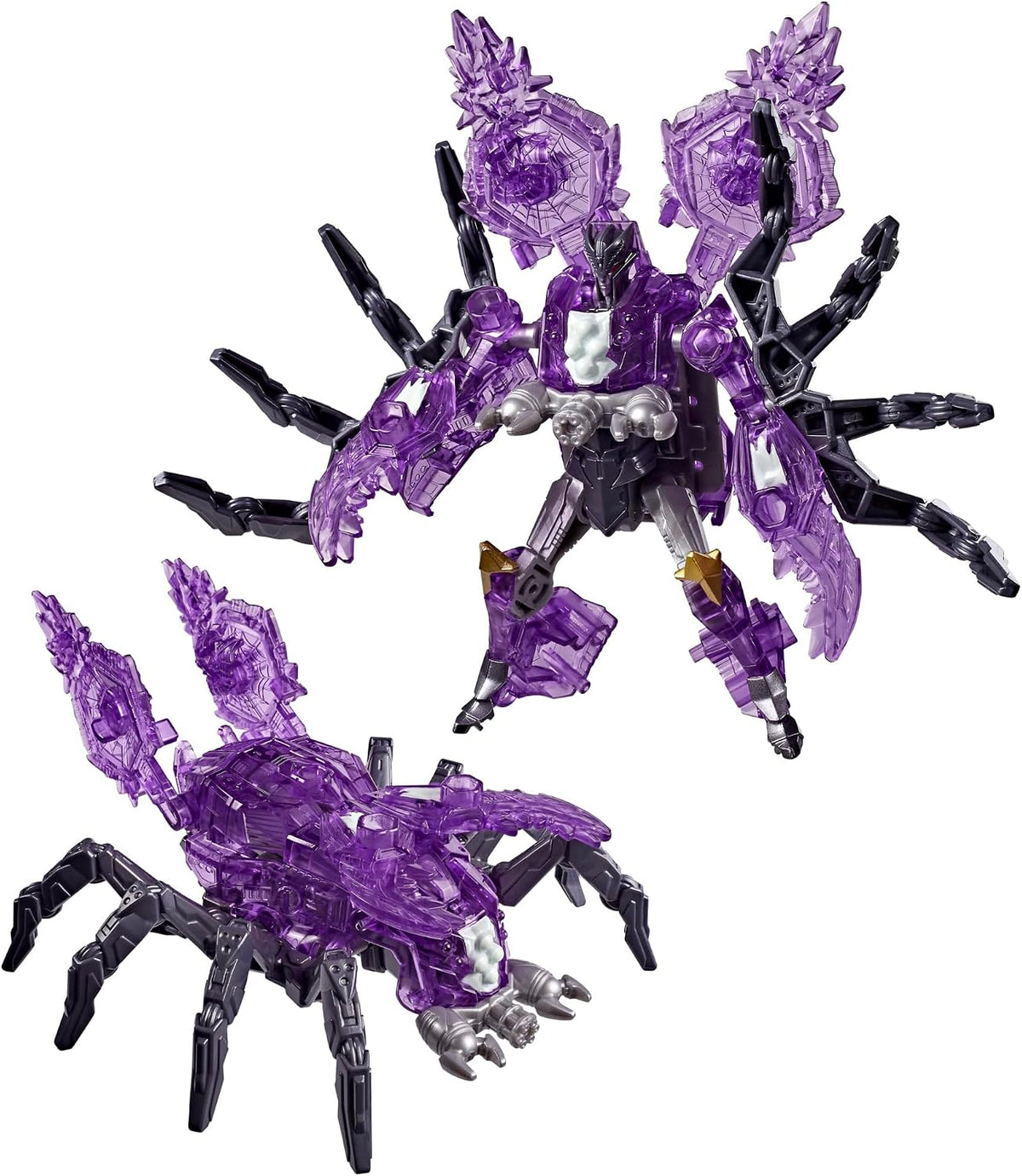 Transformers Cyberworld Armored Cyber Changers Airachnid