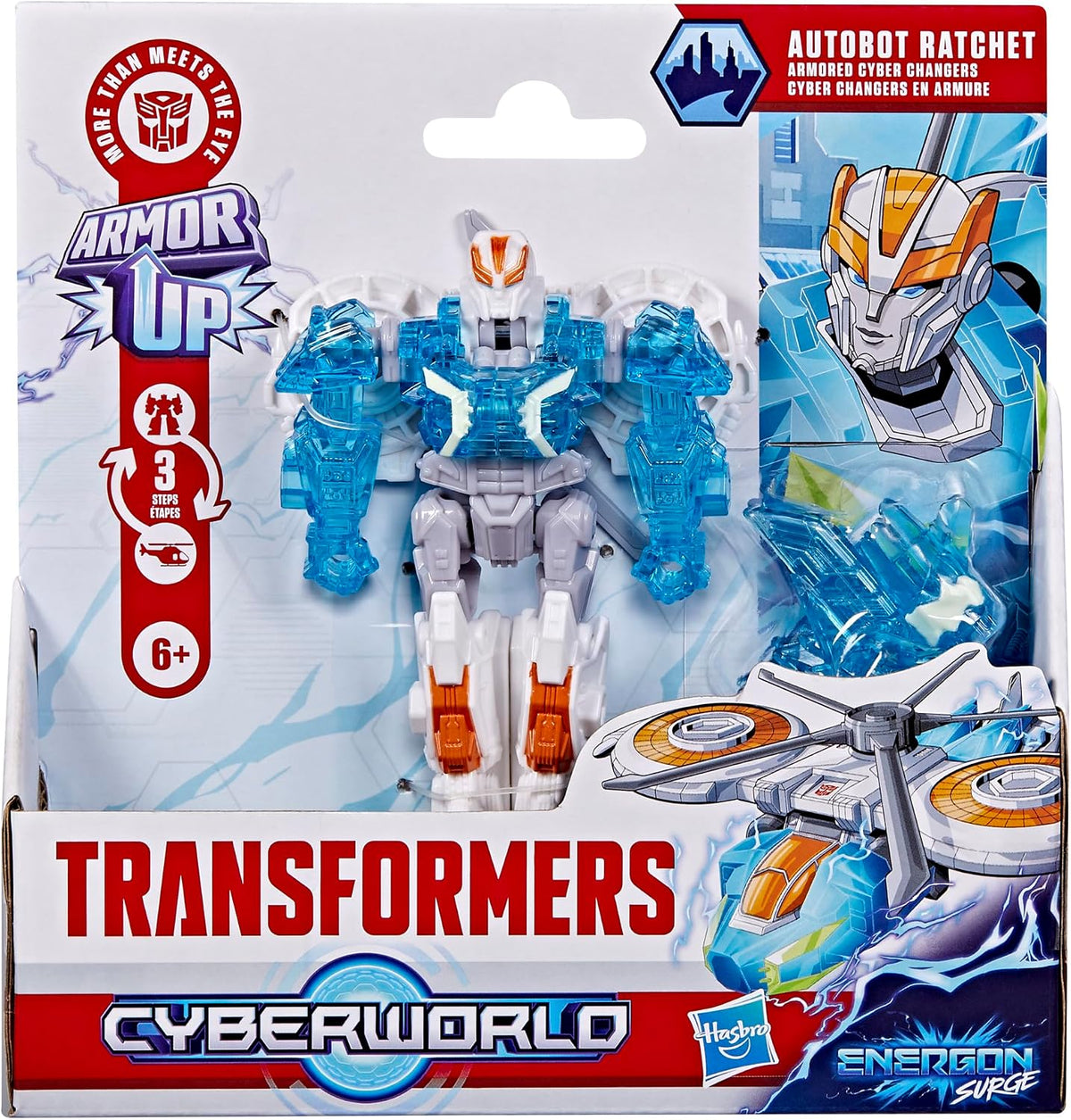 Transformers Cyberworld Armored Cyber Changers Autobot Ratchet