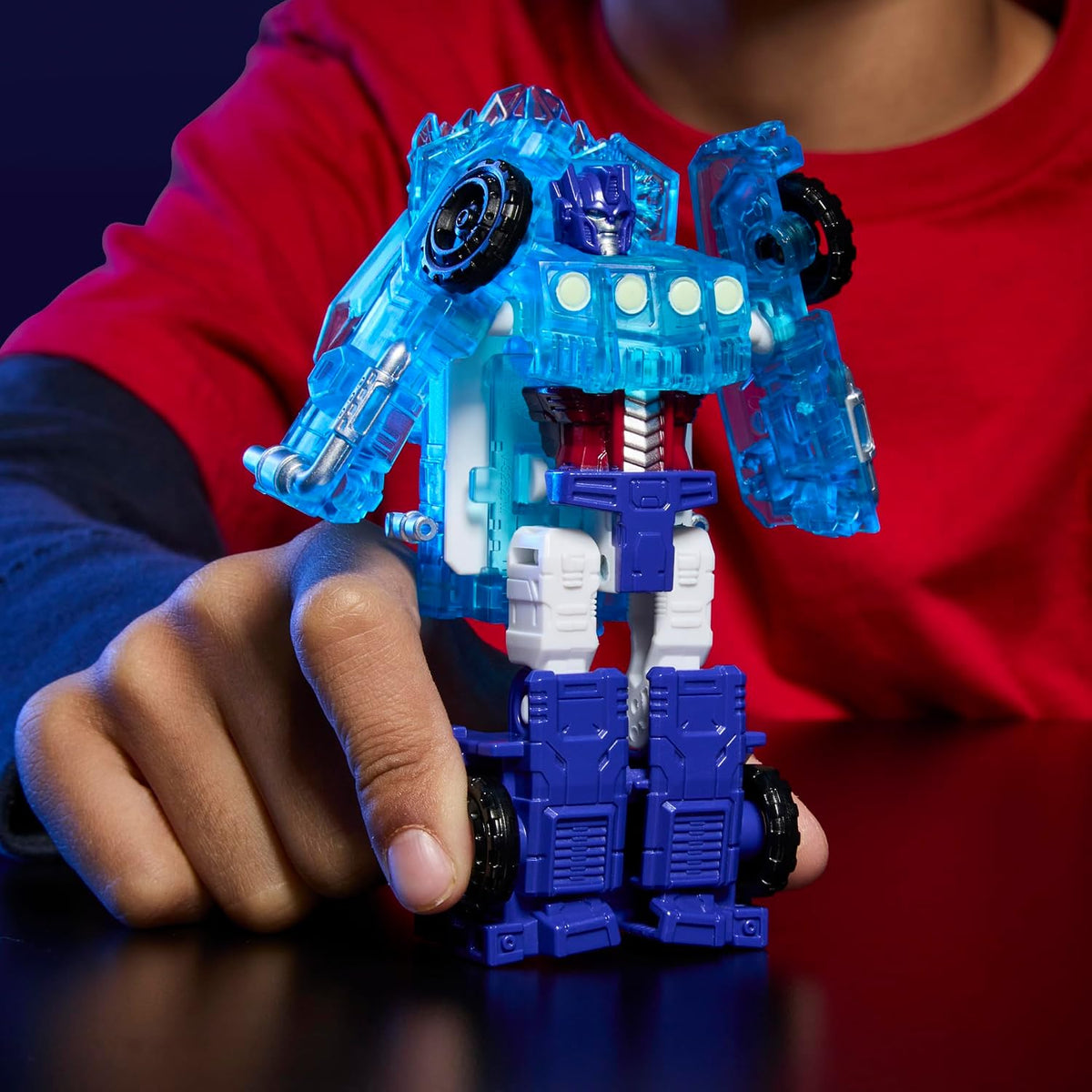 Transformers Cyberworld Armored Cyber Changers Optimus Prime