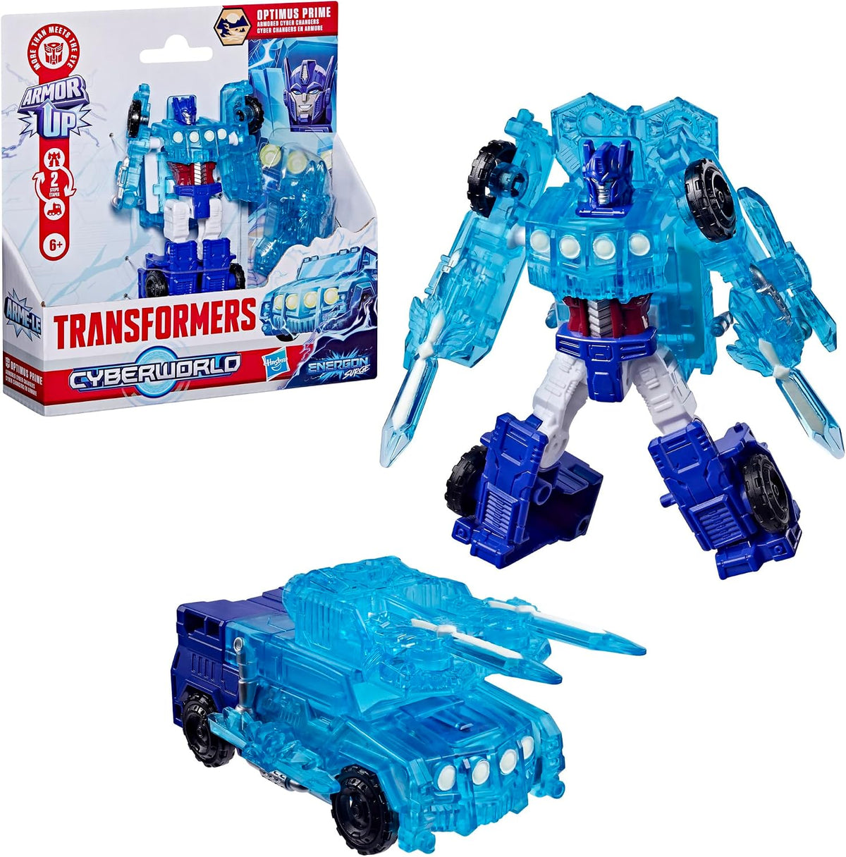 Transformers Cyberworld Armored Cyber Changers Optimus Prime
