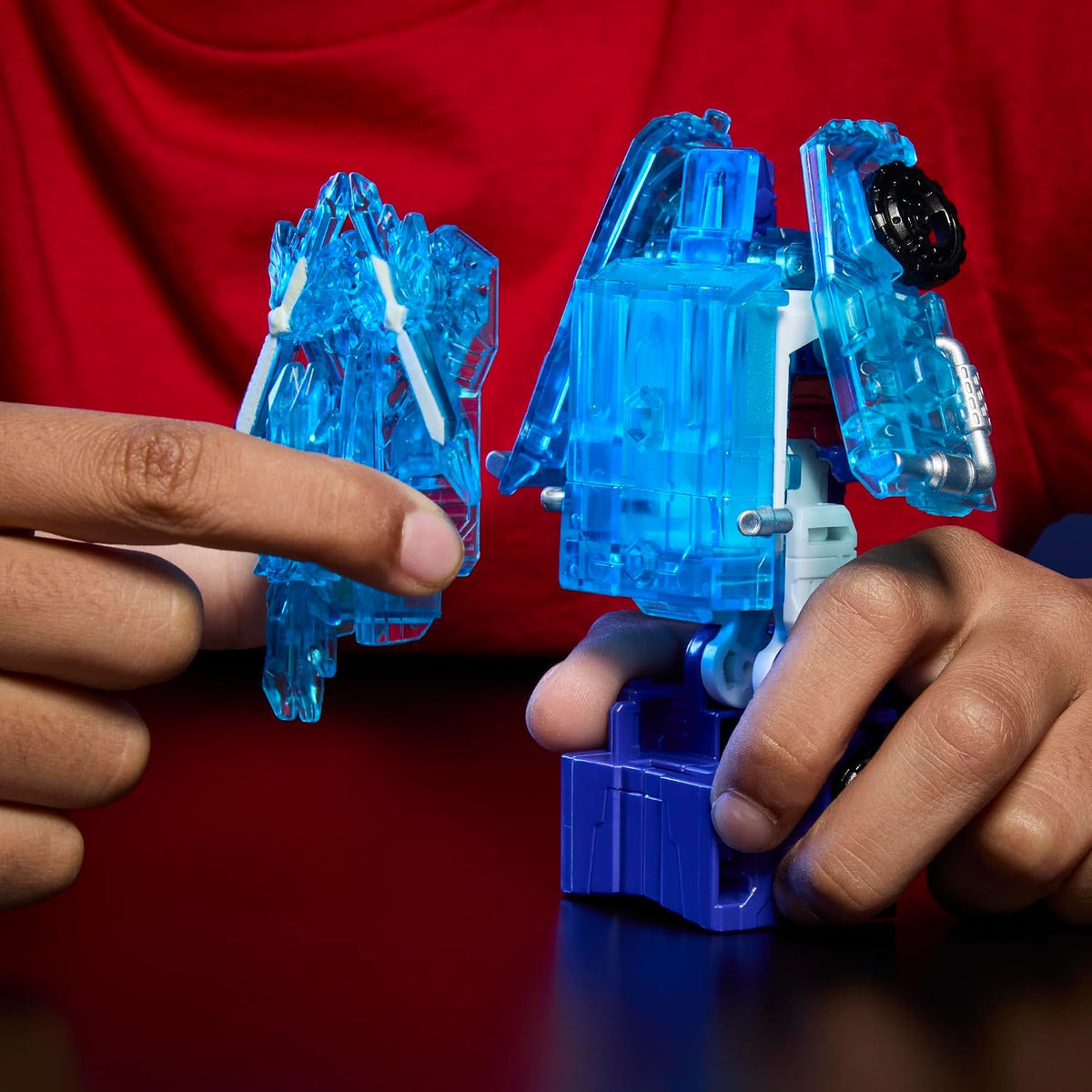 Transformers Cyberworld Armored Cyber Changers Optimus Prime
