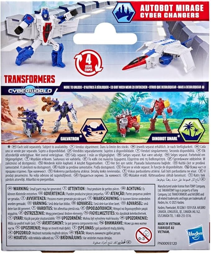 Transformers Cyberworld Cyber Changers Autobot Mirage
