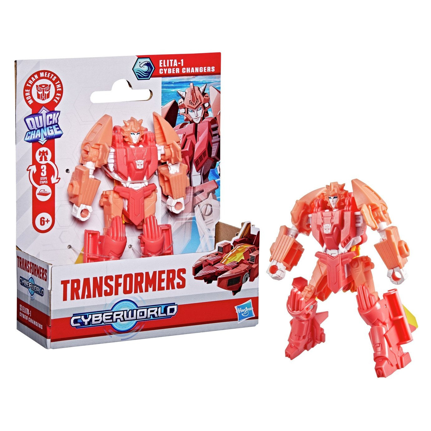 Transformers Cyberworld Cyber Changers Elita-1