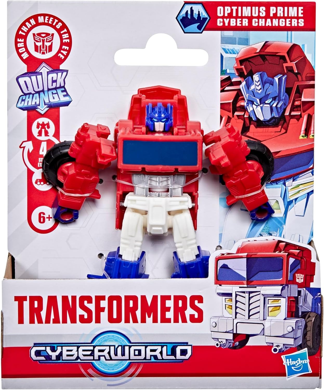 Transformers Cyberworld Cyber Changers Optimus Prime