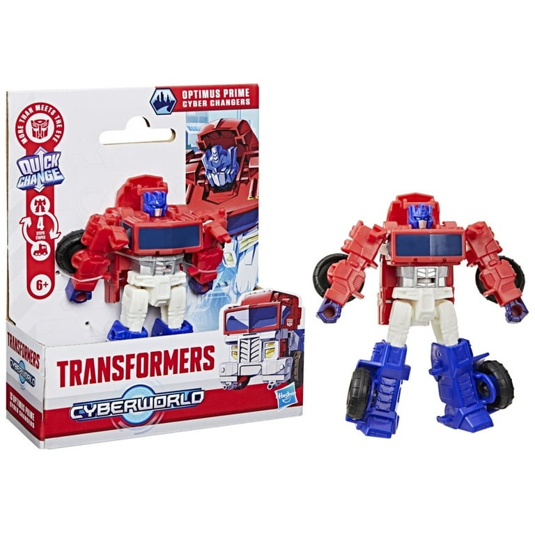 Transformers Cyberworld Cyber Changers Optimus Prime