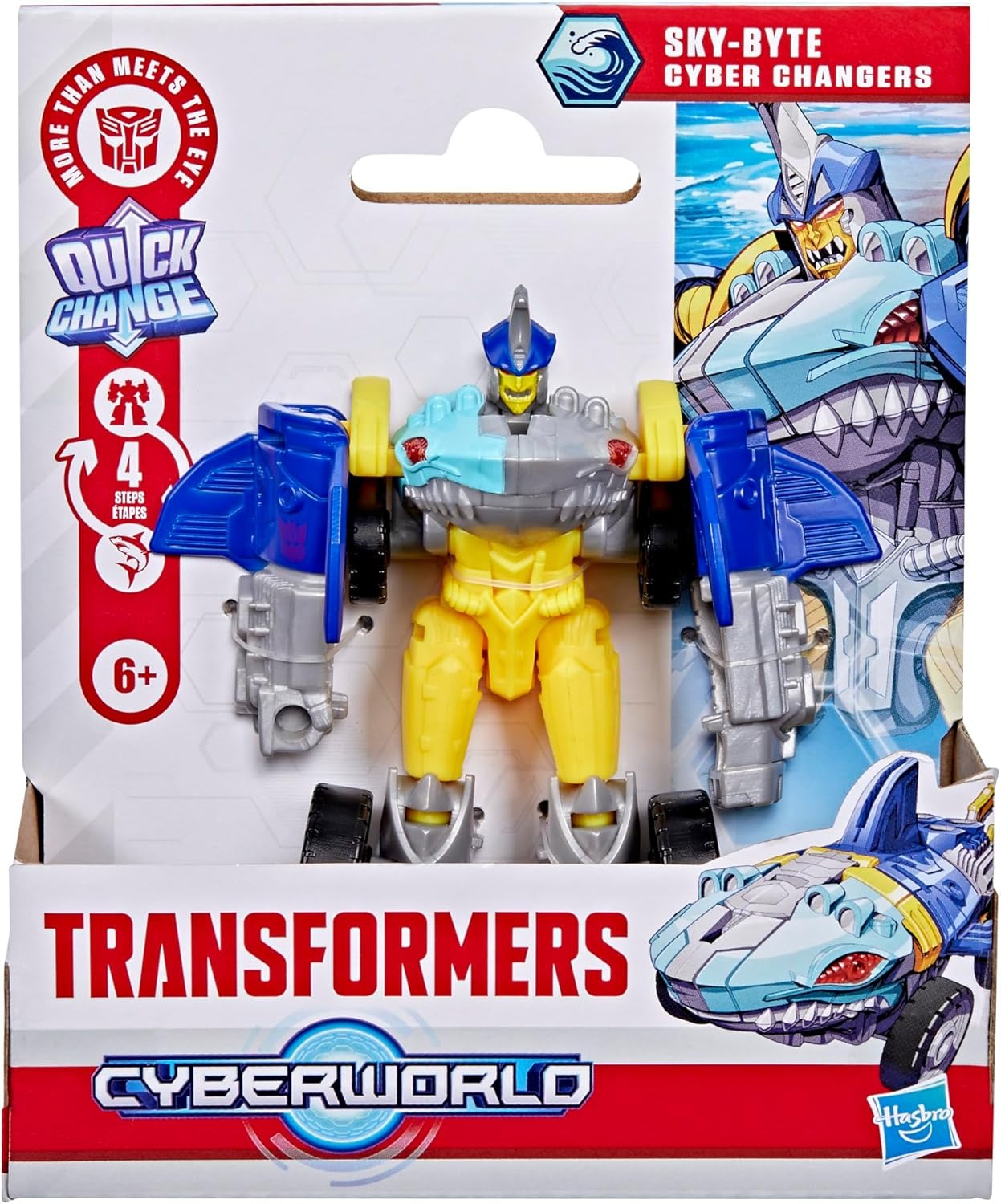 Transformers Cyberworld Cyber Changers Sky-Byte