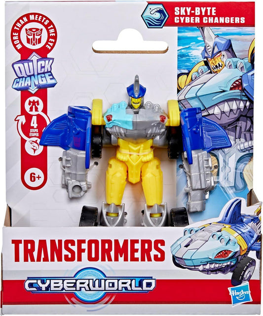 Transformers Cyberworld Cyber Changers Sky-Byte