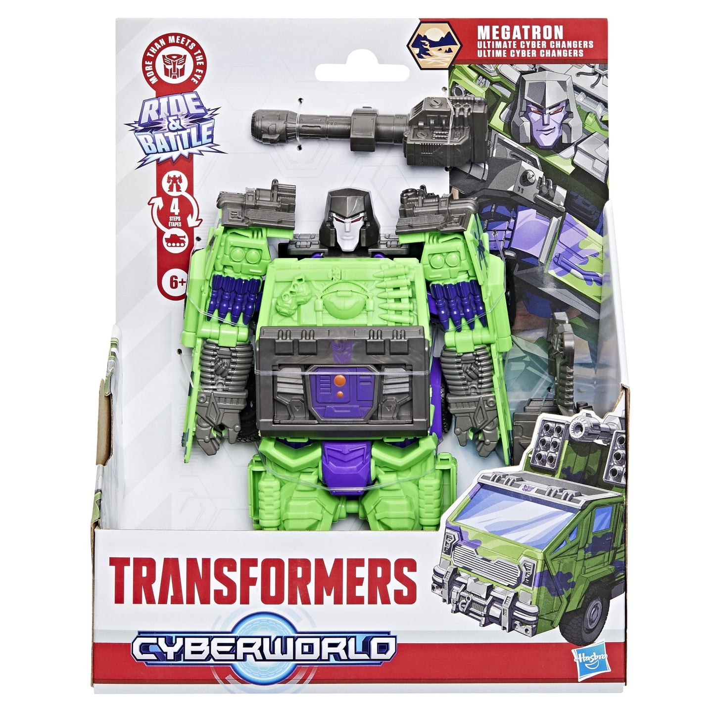 Transformers Cyberworld Ultimate Cyber Changers Megatron